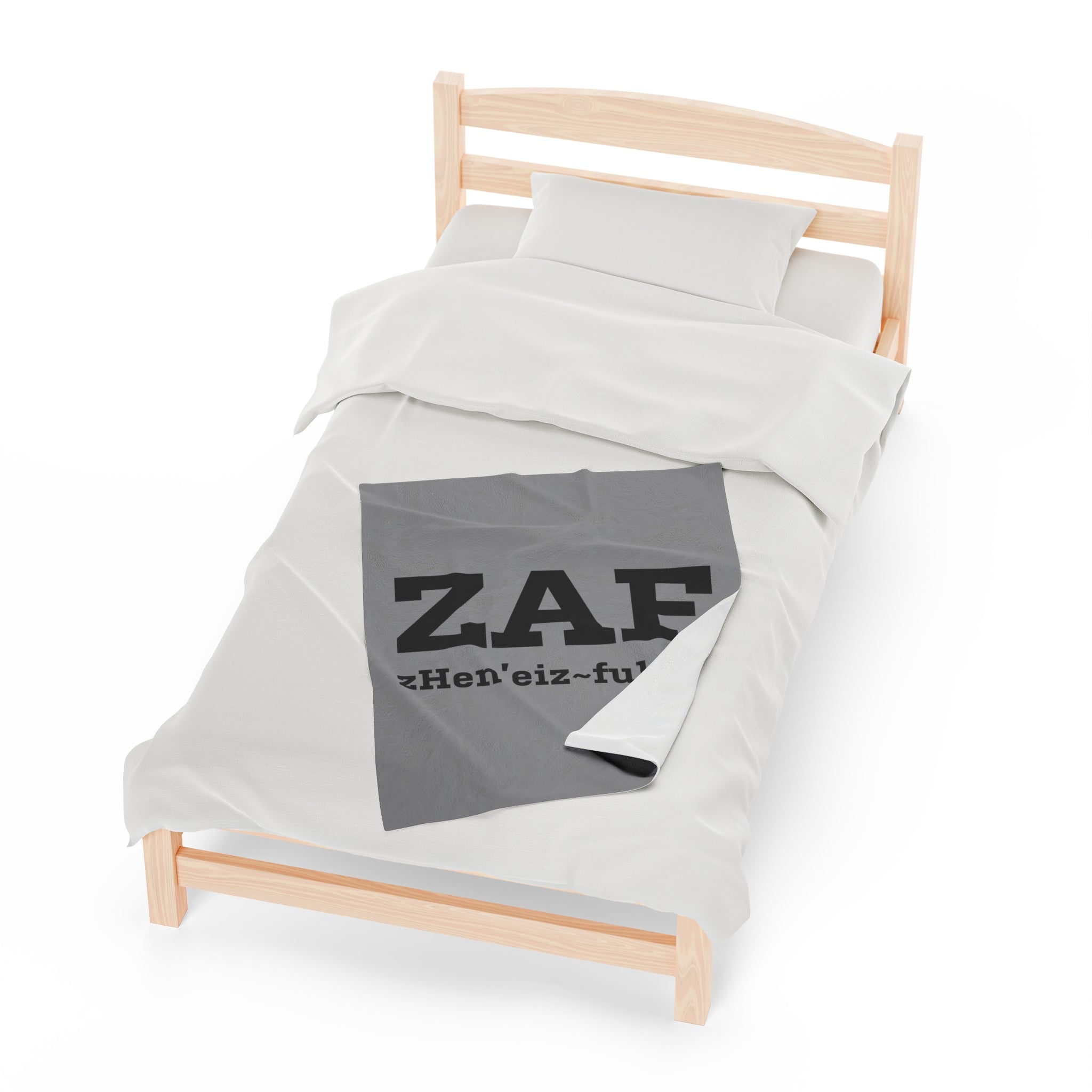 ZV ZAF Extra Soft Velveteen Plush Blanket - THE ZEN VIKING