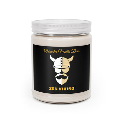 Berserker Vanilla Bean Candle, 9oz - THE ZEN VIKING