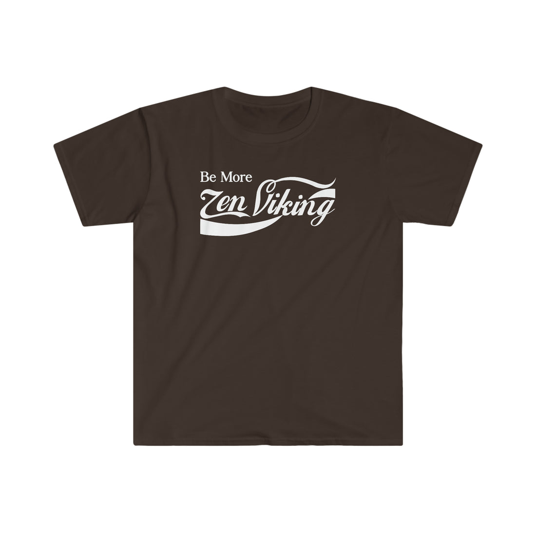 Be More ZV White Label T-Shirt - THE ZEN VIKING