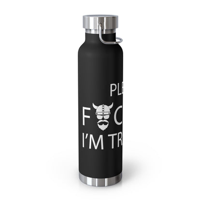 ZV Im Training Copper Vacuum Insulated Bottle, 22oz - THE ZEN VIKING