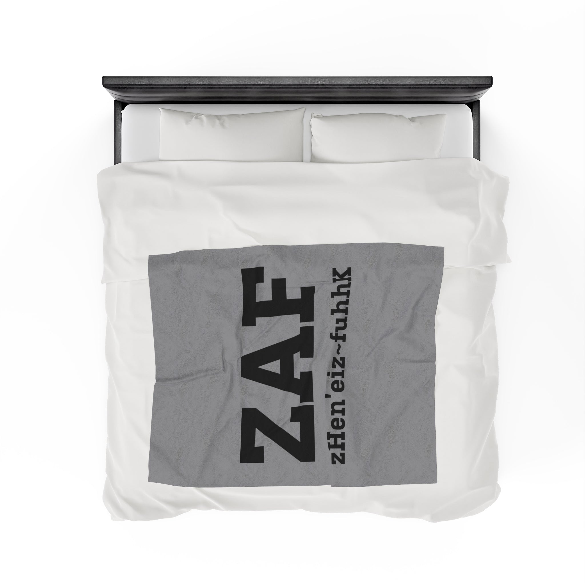 ZV ZAF Extra Soft Velveteen Plush Blanket - THE ZEN VIKING