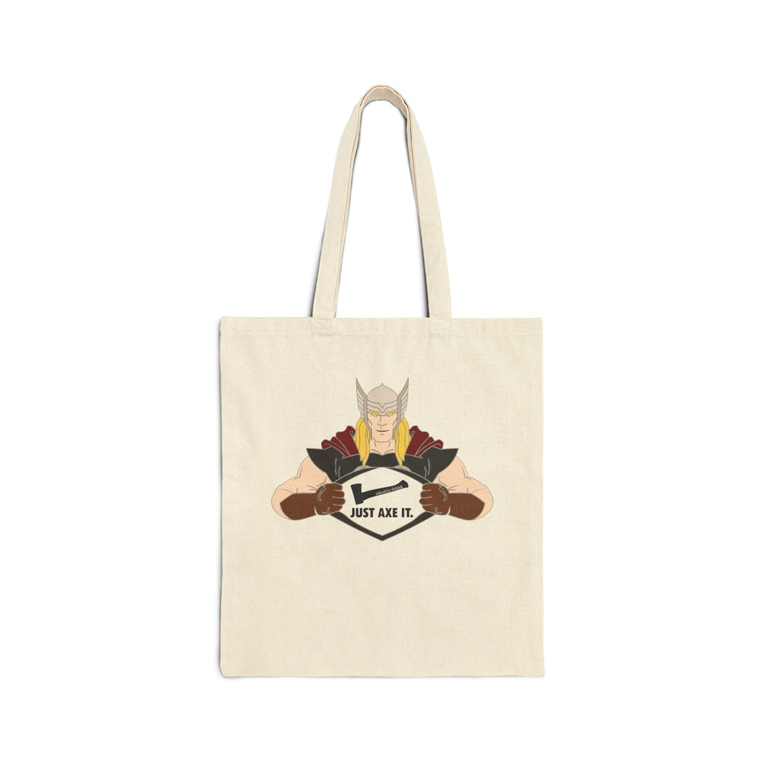 Thor Axe It Cotton Canvas Tote Bag