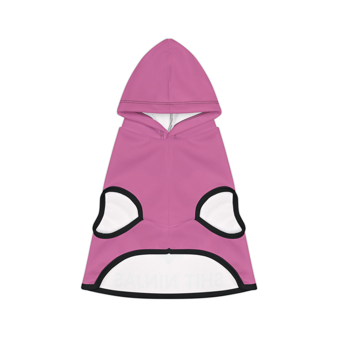 ZV pink Shit Ninja’s Dog Hoodie - THE ZEN VIKING