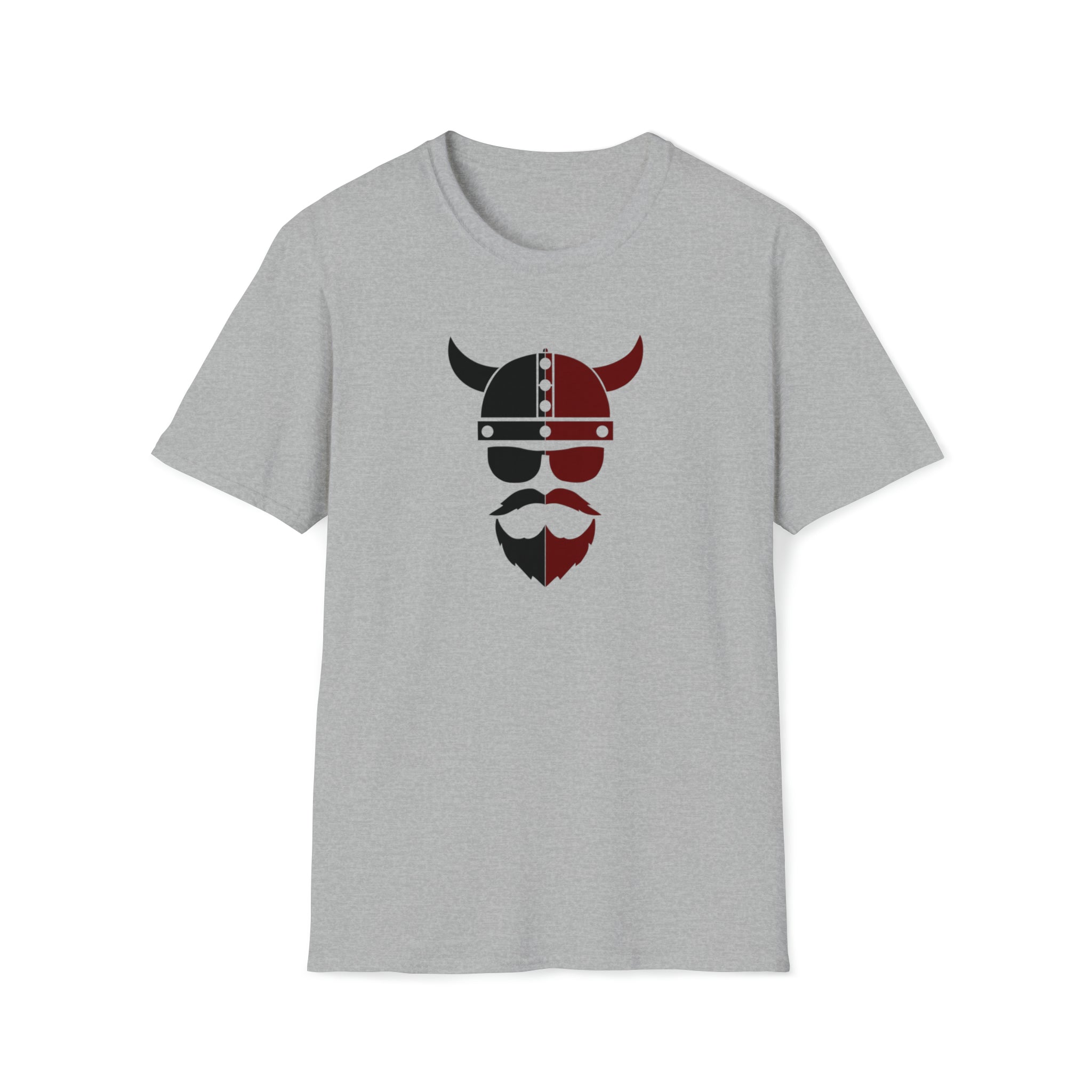 ZV Red Harvey T-Shirt - THE ZEN VIKING