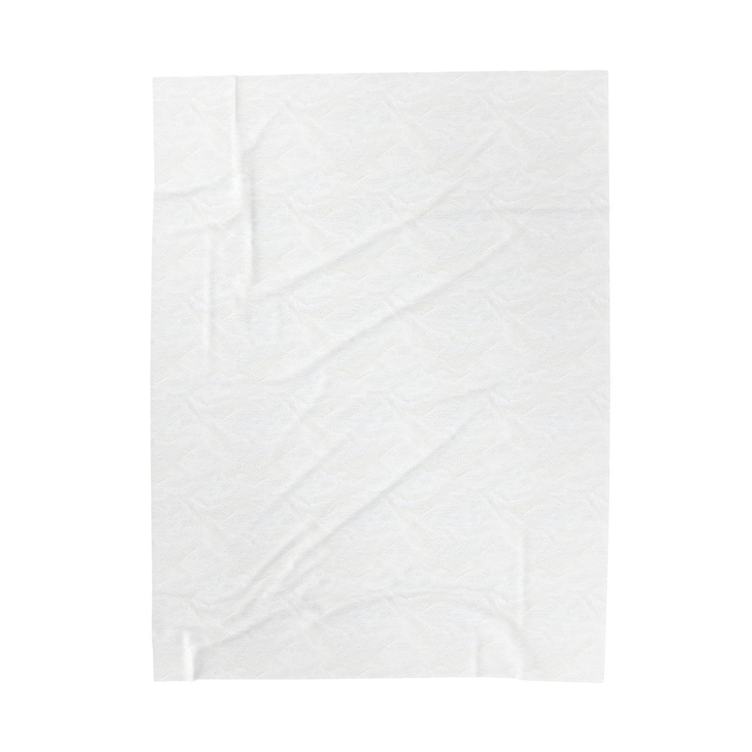 ZV Loki White Extra Soft Velveteen Plush Blanket - THE ZEN VIKING