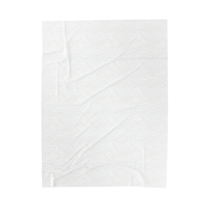 ZV Loki White Extra Soft Velveteen Plush Blanket - THE ZEN VIKING