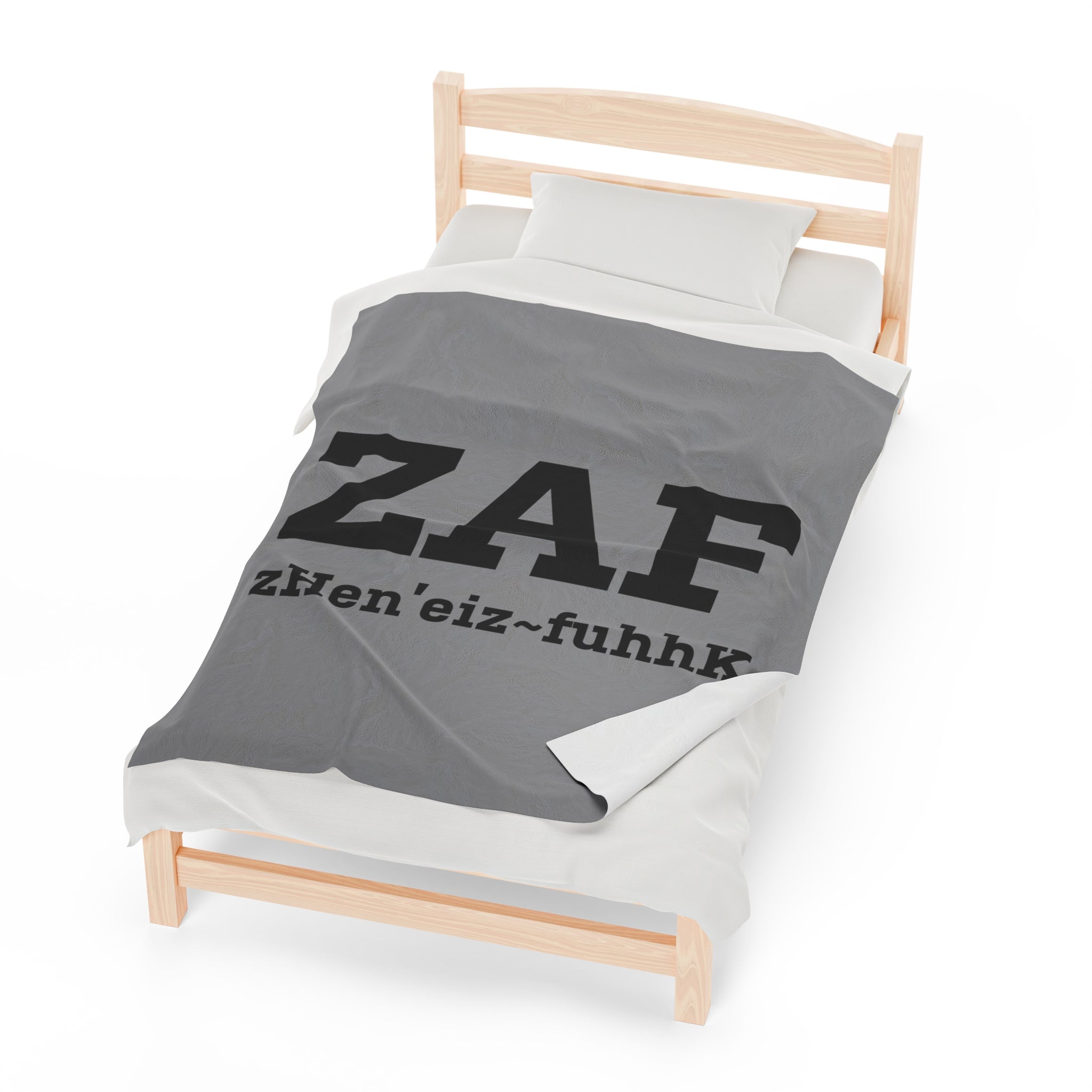 ZV ZAF Extra Soft Velveteen Plush Blanket - THE ZEN VIKING