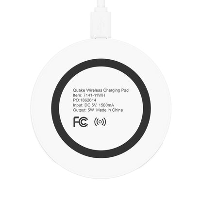 ZV Quake Wireless Charging Pad Black - THE ZEN VIKING