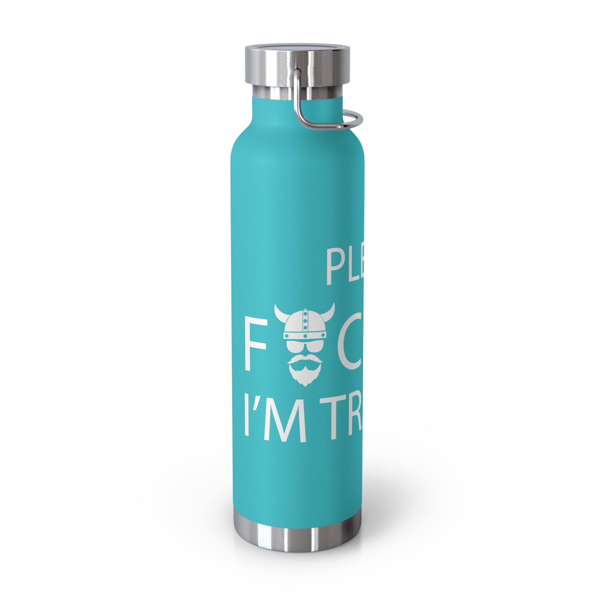 ZV Im Training Copper Vacuum Insulated Bottle, 22oz - THE ZEN VIKING