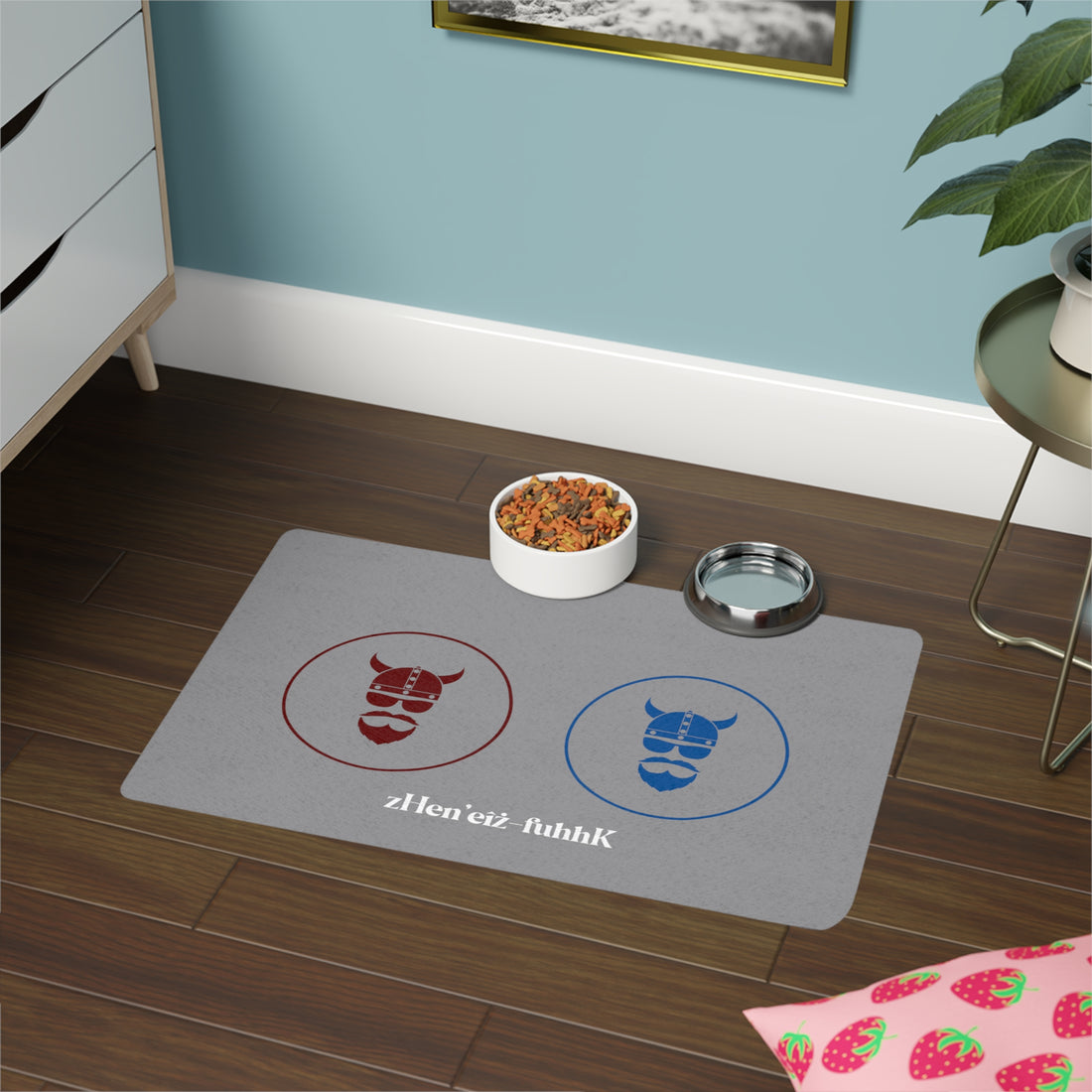 ZV Pet Food Mat (12x18) - THE ZEN VIKING