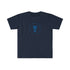 ZV Blue Stamp Softstyle T-Shirt - THE ZEN VIKING