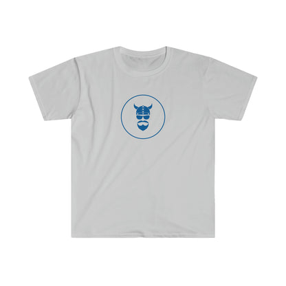 ZV Blue Stamp Softstyle T-Shirt - THE ZEN VIKING