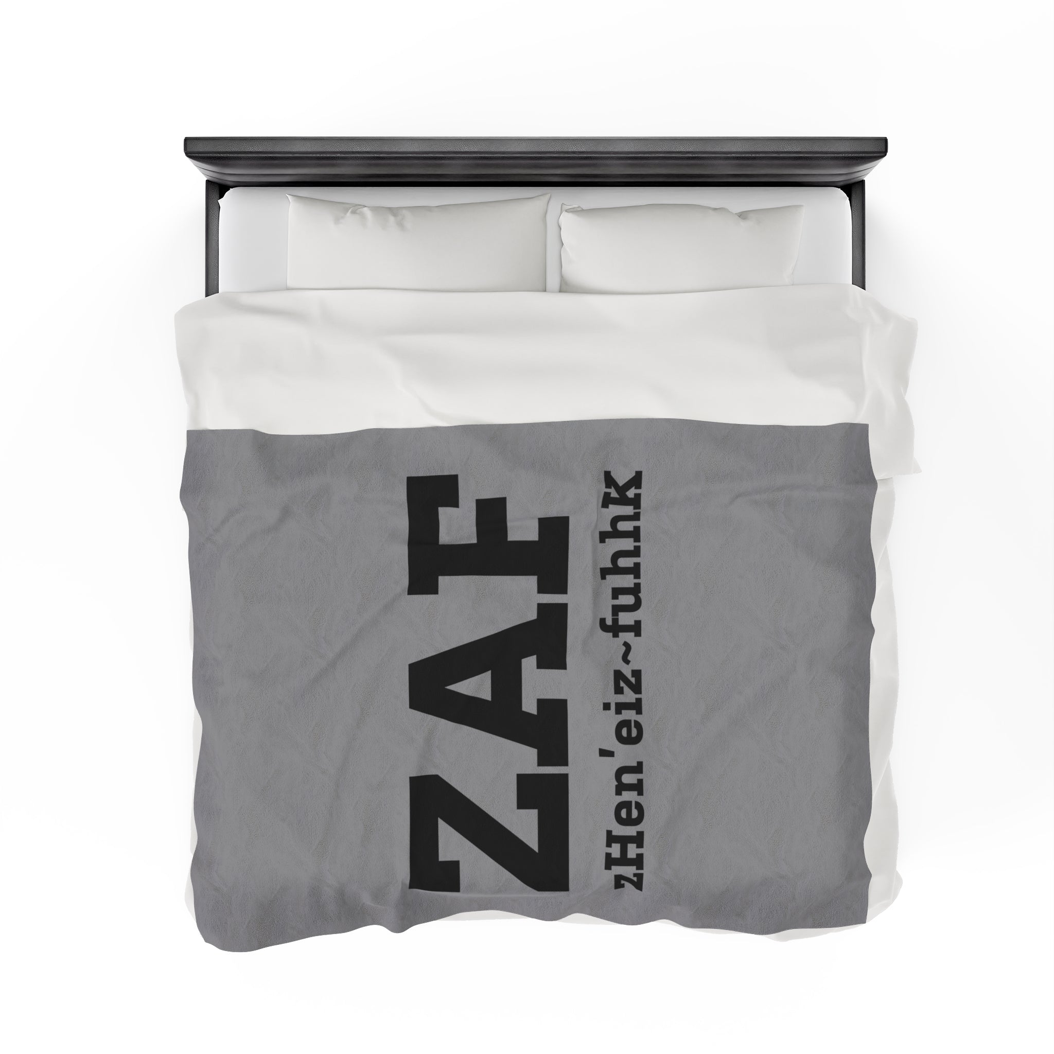 ZV ZAF Extra Soft Velveteen Plush Blanket - THE ZEN VIKING