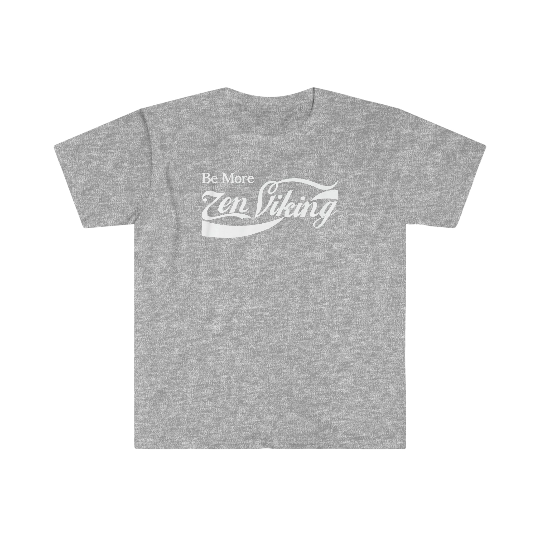 Be More ZV White Label T-Shirt - THE ZEN VIKING