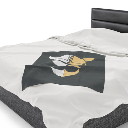 ZV Gold Extra Soft Velveteen Plush Blanket - THE ZEN VIKING