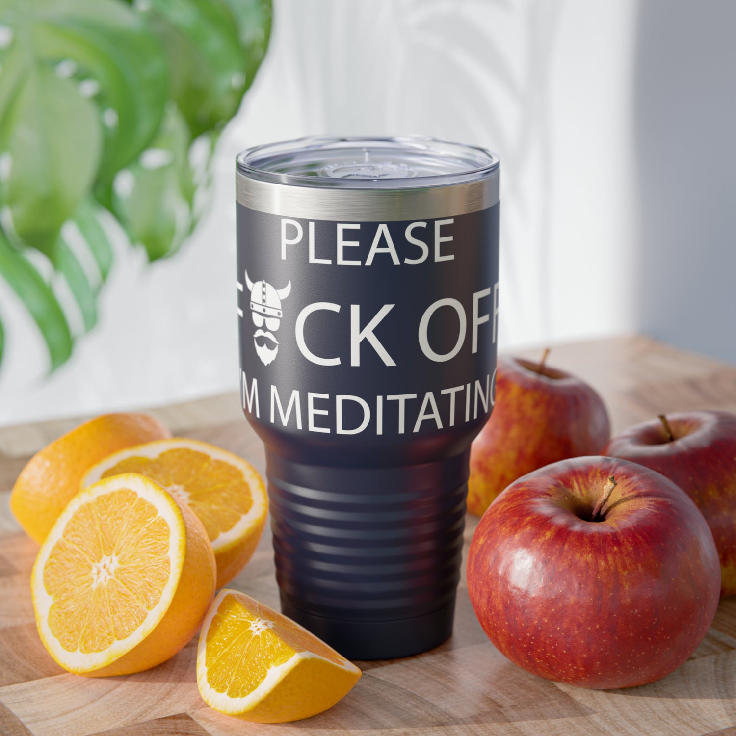 ZV Meditation Ringneck Tumbler, 30oz - THE ZEN VIKING