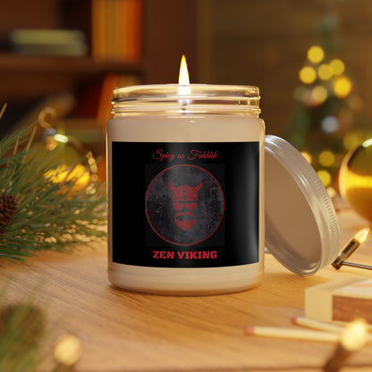 ZV Spicy As Fuhhhk Candle, 9oz - THE ZEN VIKING