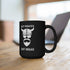 ZV Black Coffee Mug 15oz - THE ZEN VIKING