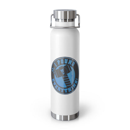 ZV Pound Copper Vacuum Insulated Bottle, 22oz - THE ZEN VIKING