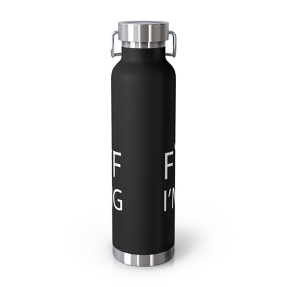 ZV Im Training Copper Vacuum Insulated Bottle, 22oz - THE ZEN VIKING