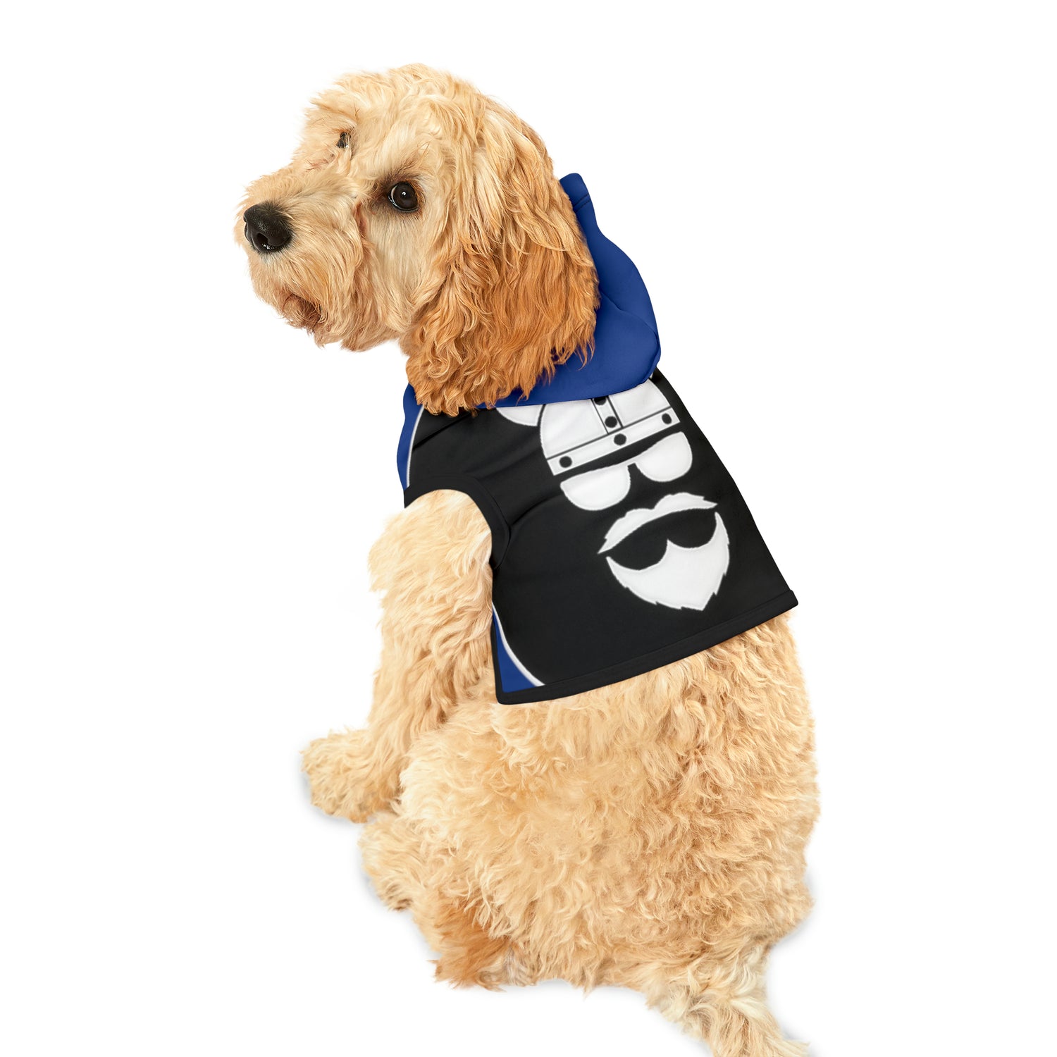 ZV Black Label Blue Dog Hoodie - THE ZEN VIKING