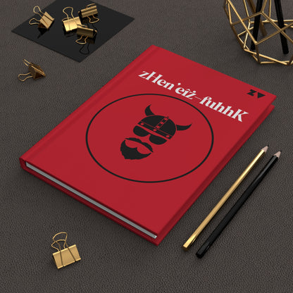 ZV Shit To Do List dark red Hardcover Journal Matte - THE ZEN VIKING