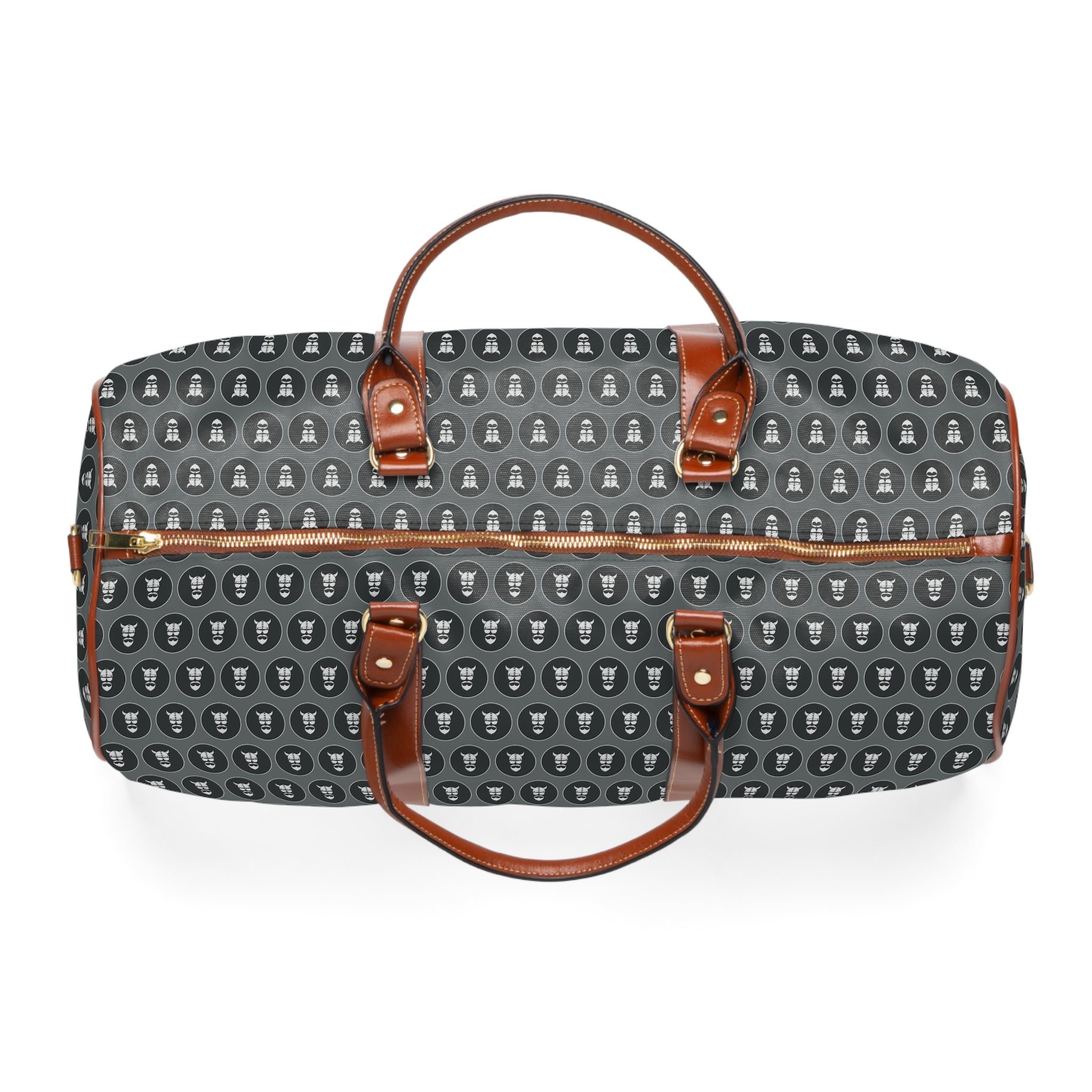 ZV LV Charcoal Waterproof Travel Bag - THE ZEN VIKING