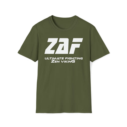 ZV Wht UFC T-Shirt - THE ZEN VIKING