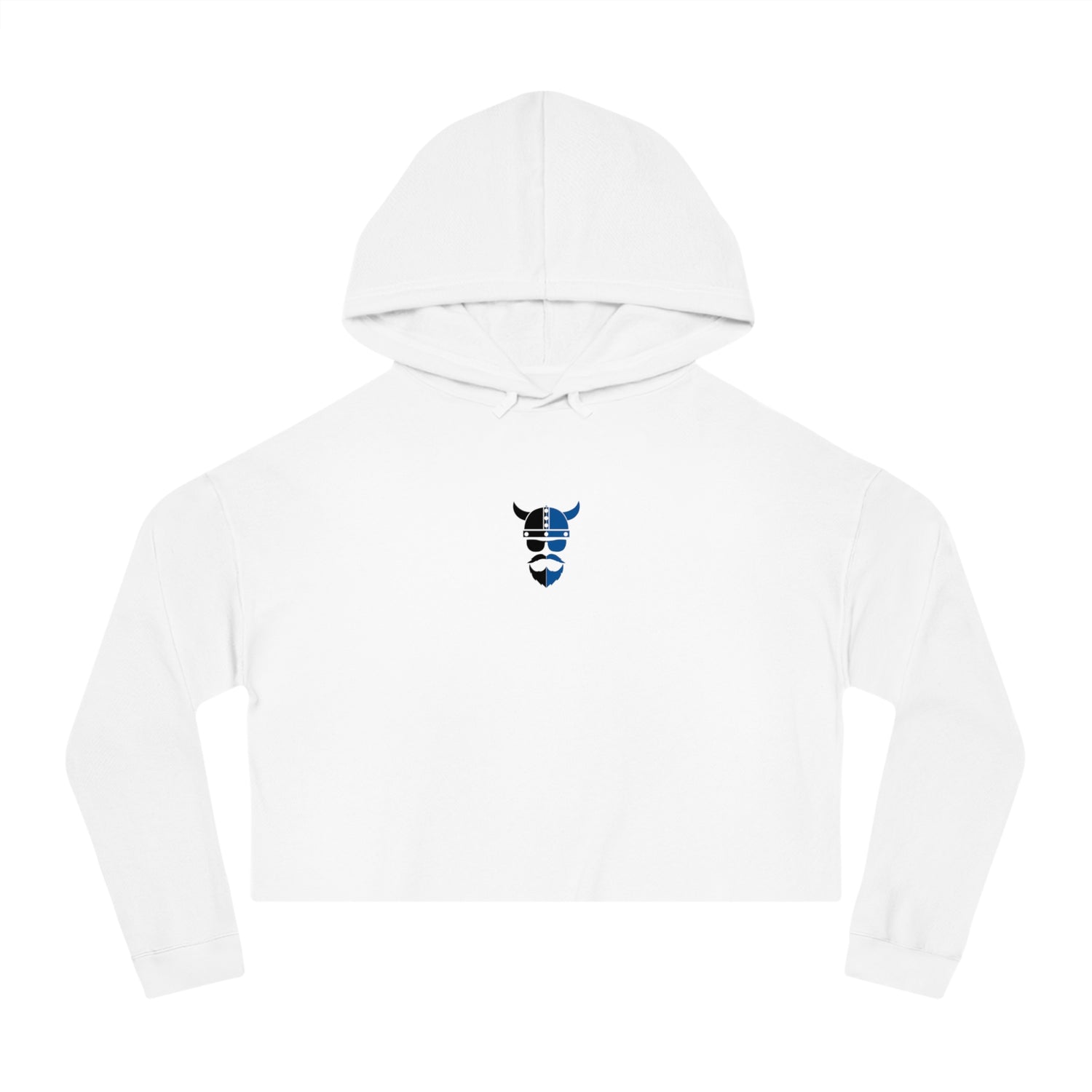 ZV Blue Label Women’s Crop Hoodie - THE ZEN VIKING