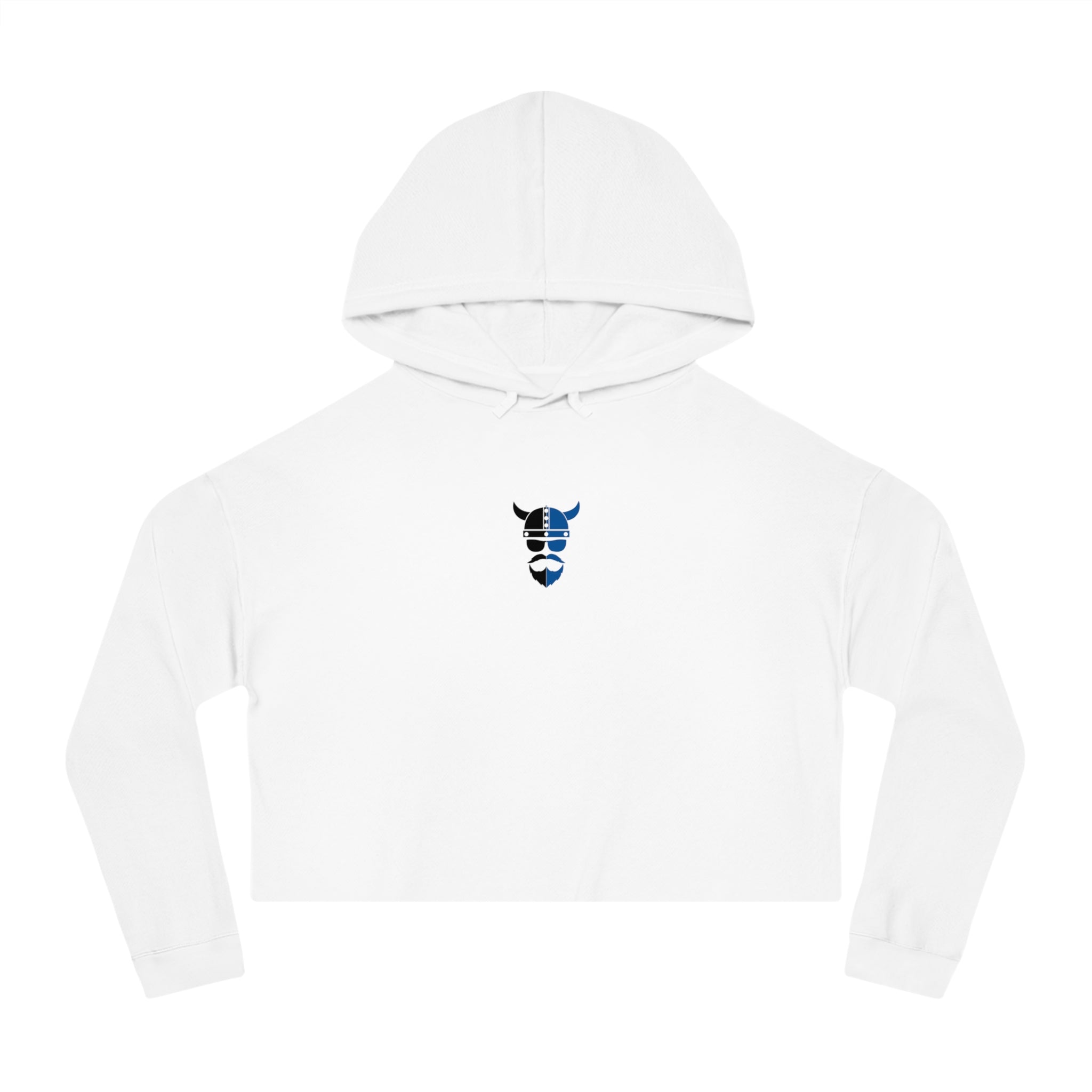 ZV Blue Label Women’s Crop Hoodie - THE ZEN VIKING