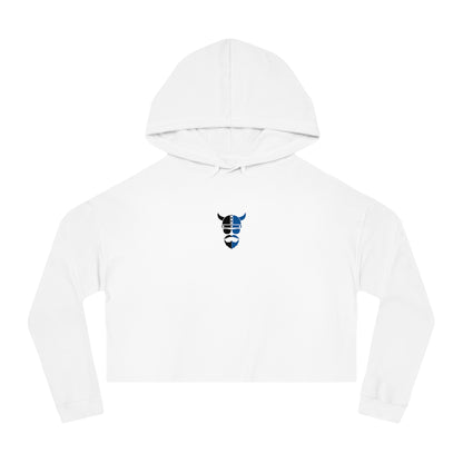 ZV Blue Label Women’s Crop Hoodie - THE ZEN VIKING