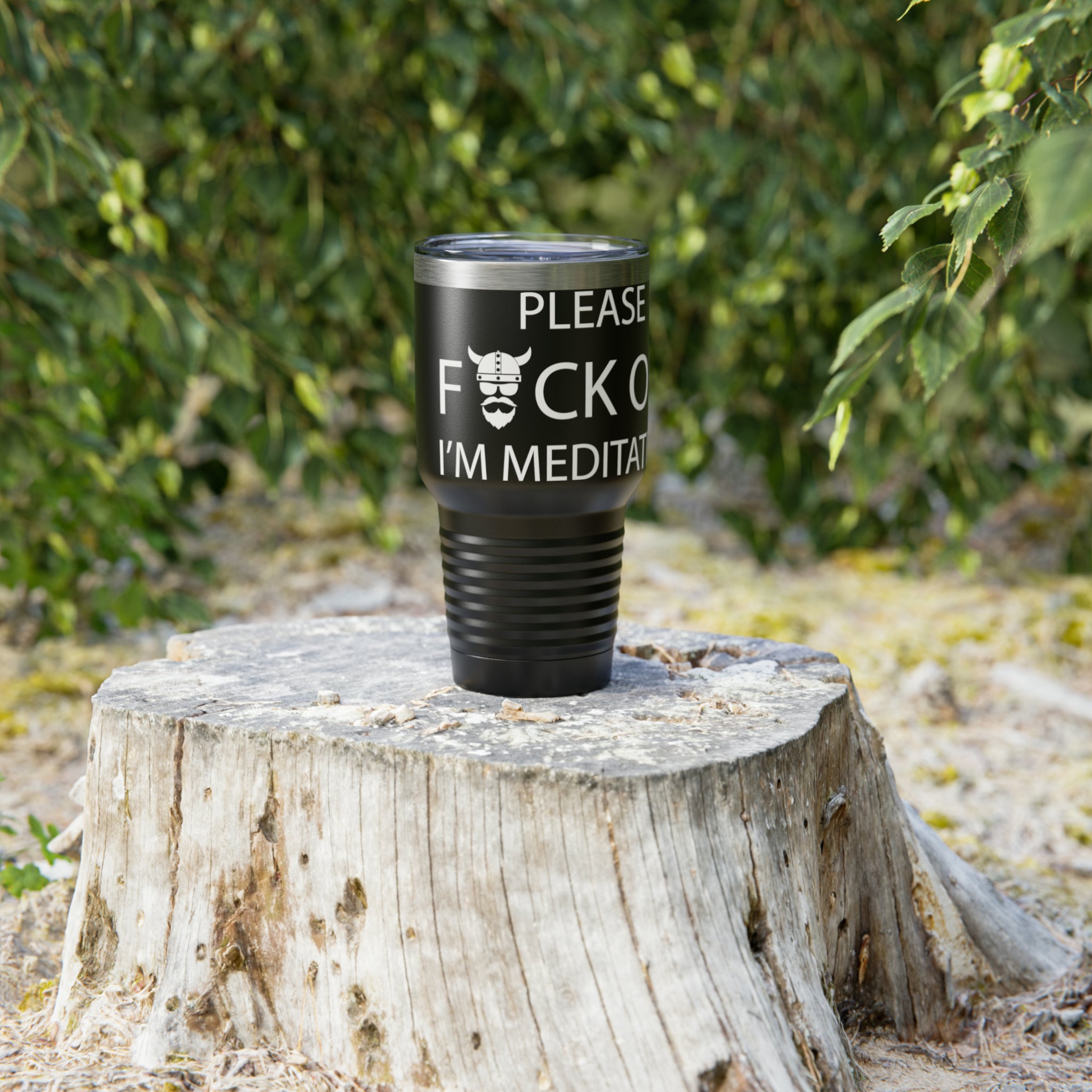 ZV Meditation Ringneck Tumbler, 30oz - THE ZEN VIKING