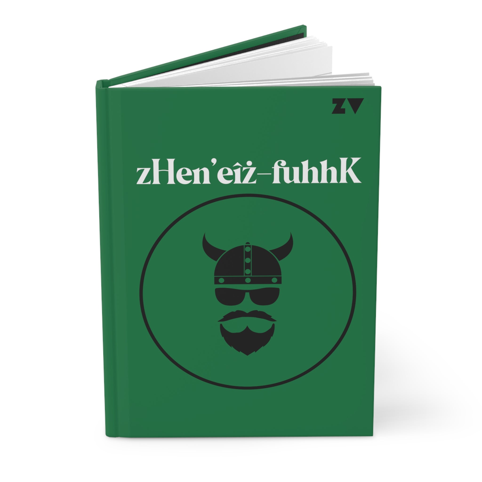 ZV Shit To Do List green Hardcover Journal Matte - THE ZEN VIKING