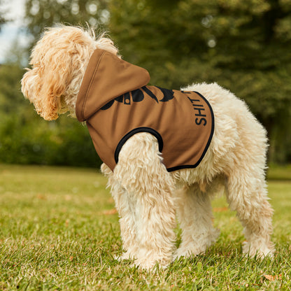 Light Brown ZV Red Shit Ninja’s Dog Hoodie - THE ZEN VIKING