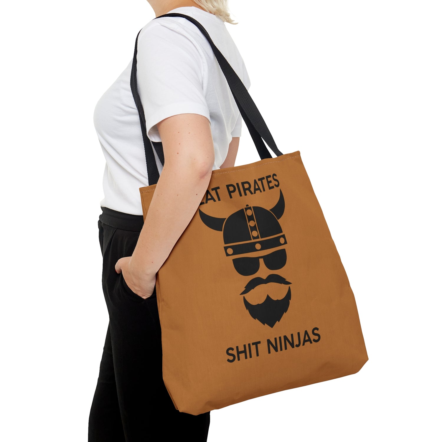 Eat Pirates Shit Ninjas Loki Tote