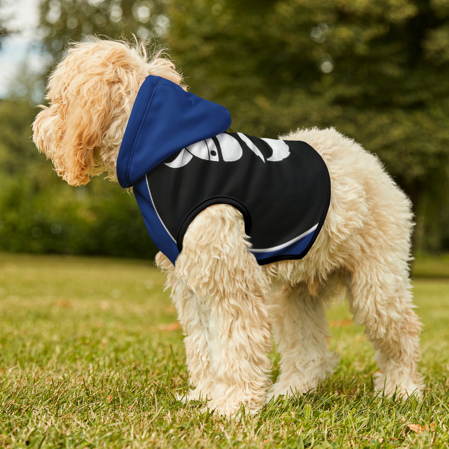 ZV Black Label Blue Dog Hoodie - THE ZEN VIKING