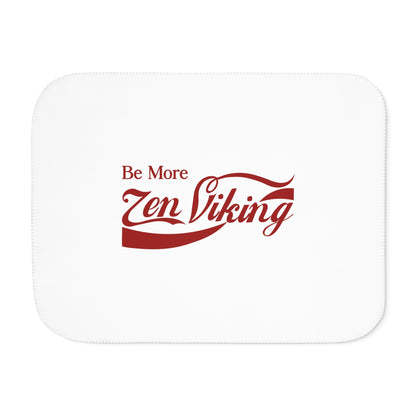 ZV Be More White Sherpa Blanket - THE ZEN VIKING