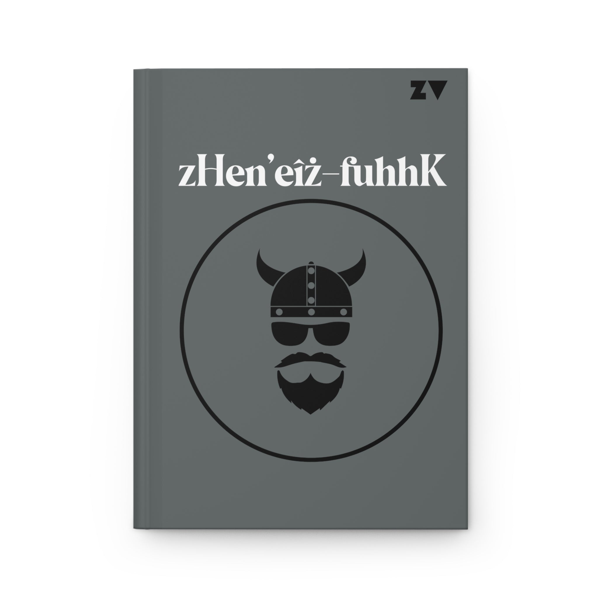 ZV Shit To Do List dark grey Hardcover Journal Matte - THE ZEN VIKING