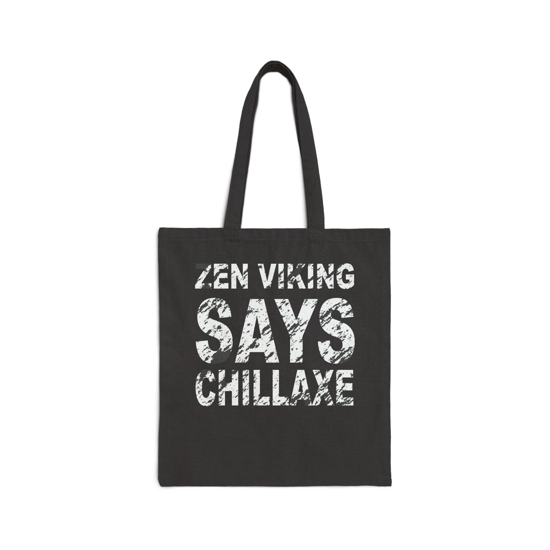 Chill Zen Cotton Canvas Tote Bag