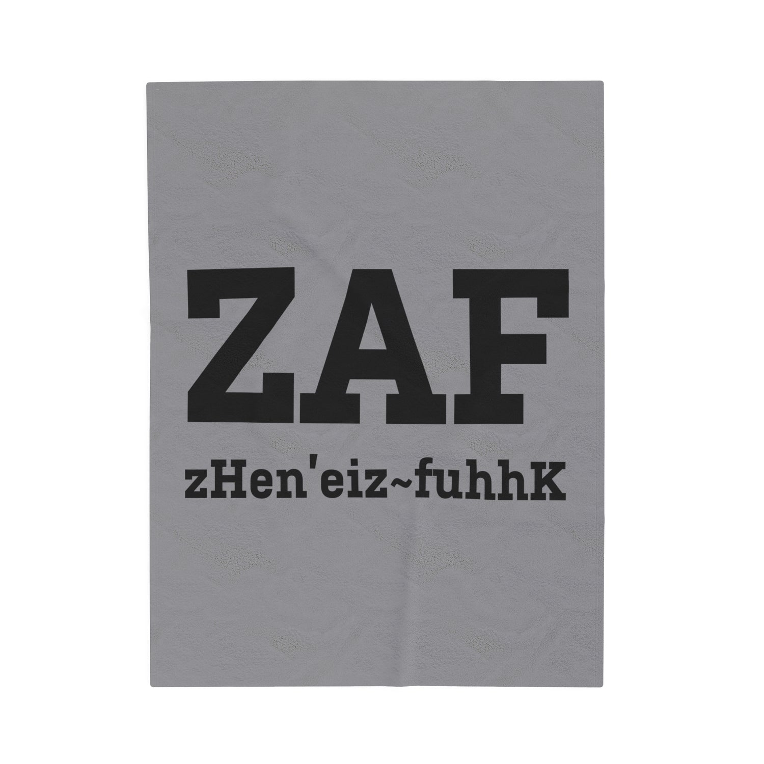 ZV ZAF Extra Soft Velveteen Plush Blanket - THE ZEN VIKING