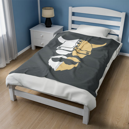 ZV Gold Extra Soft Velveteen Plush Blanket - THE ZEN VIKING