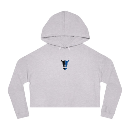 ZV Blue Label Women’s Crop Hoodie - THE ZEN VIKING