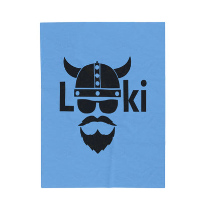 ZV Loki Extra Soft Velveteen Plush Blanket - THE ZEN VIKING