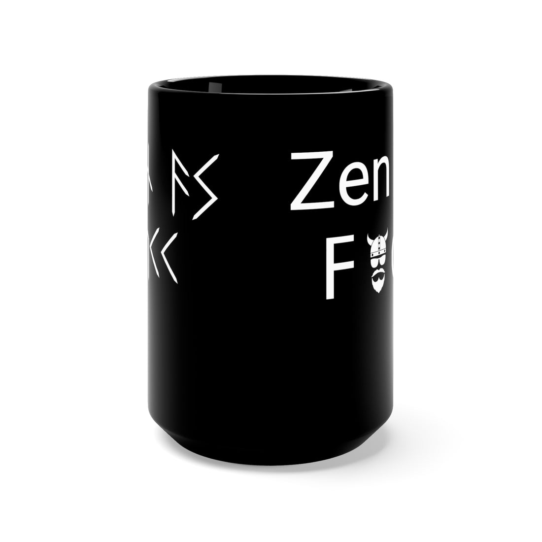 ZV Runic ZAF Coffee Mug 15oz - THE ZEN VIKING