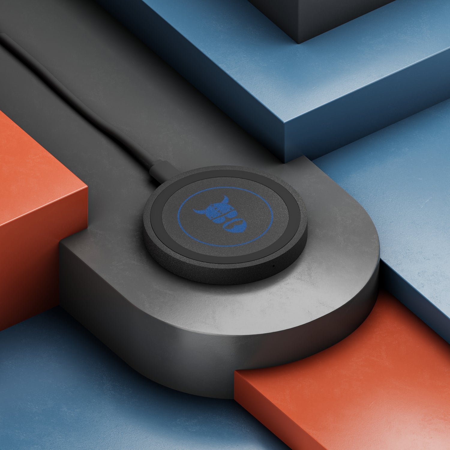 ZV Quake Wireless Charging Pad B - THE ZEN VIKING