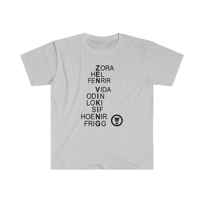 Cross Puzzle ZV Softstyle T-Shirt - THE ZEN VIKING