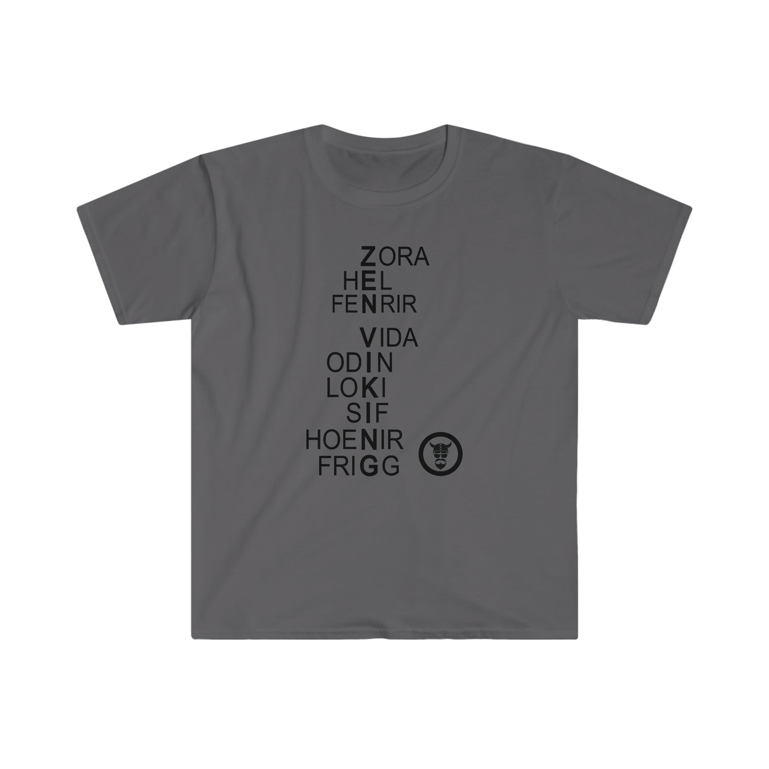 Cross Puzzle ZV Softstyle T-Shirt - THE ZEN VIKING