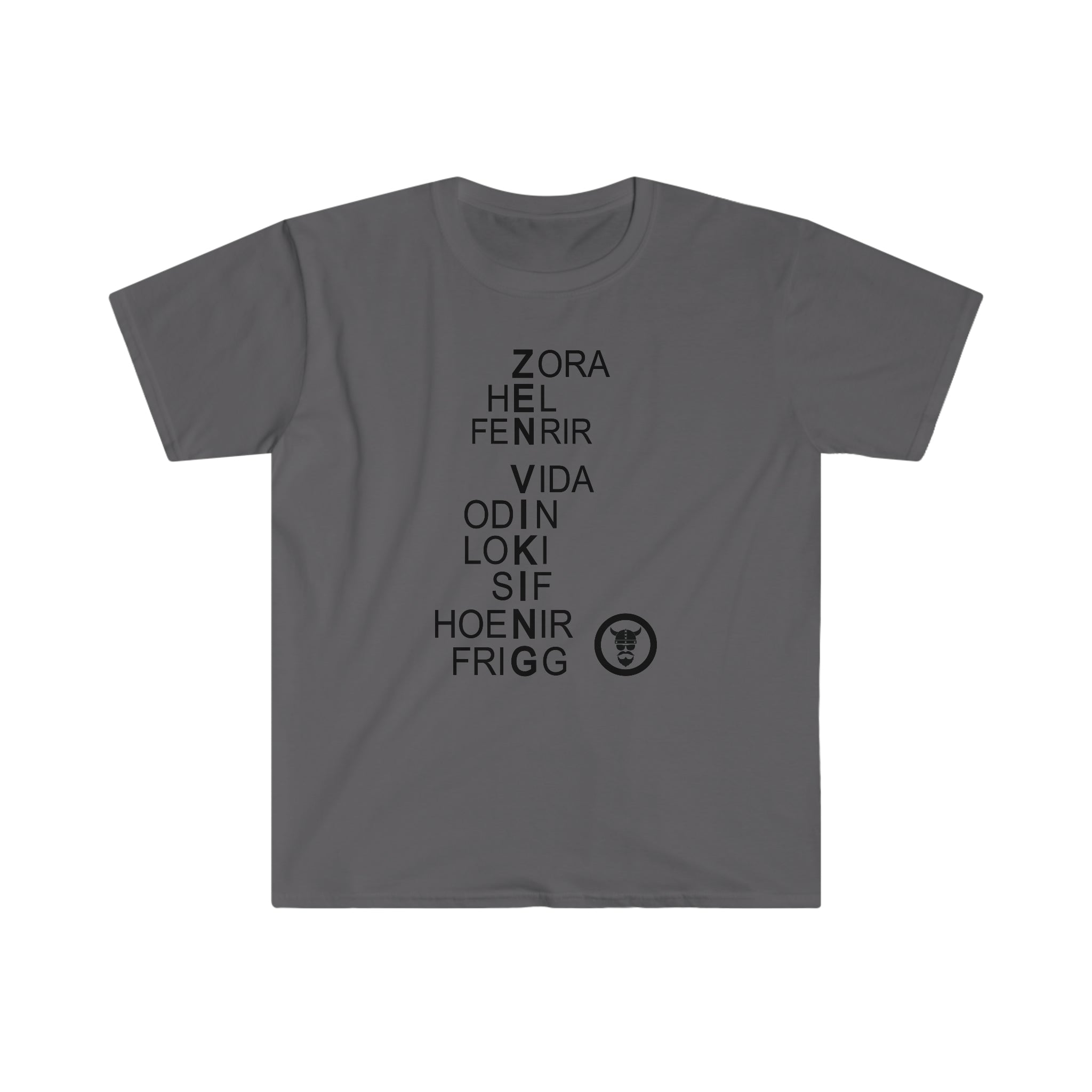 Cross Puzzle ZV Softstyle T-Shirt - THE ZEN VIKING