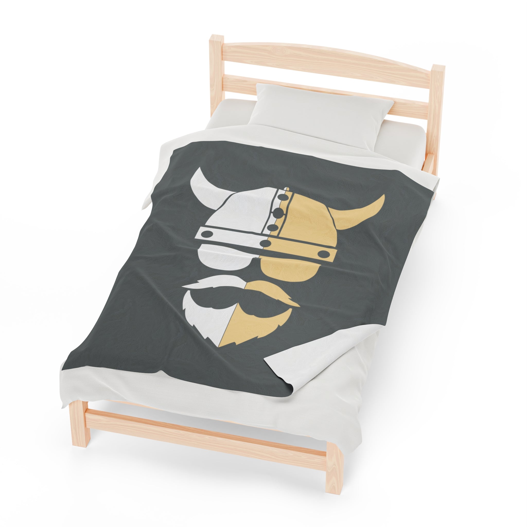 ZV Gold Extra Soft Velveteen Plush Blanket - THE ZEN VIKING