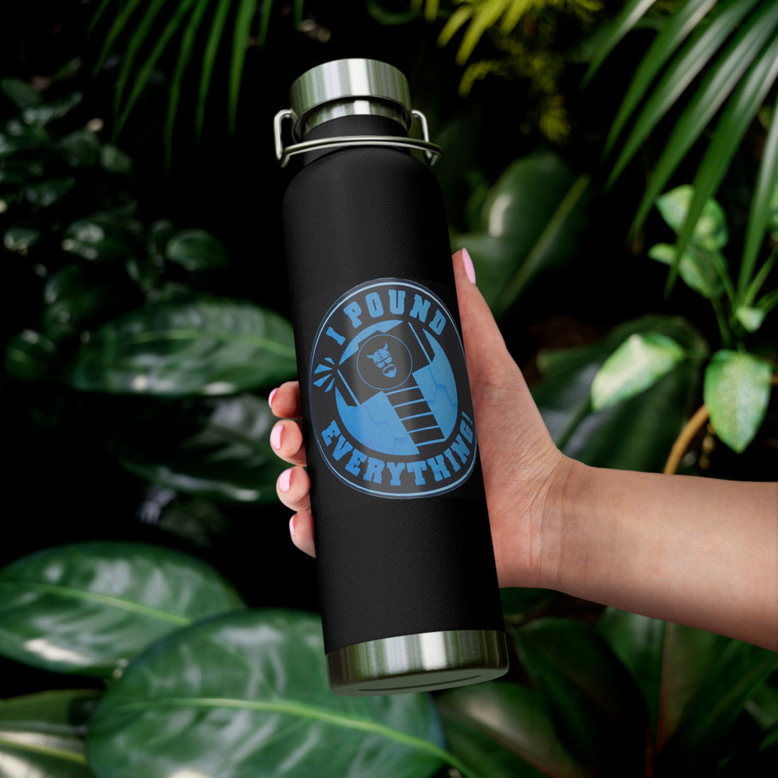 ZV Pound Copper Vacuum Insulated Bottle, 22oz - THE ZEN VIKING